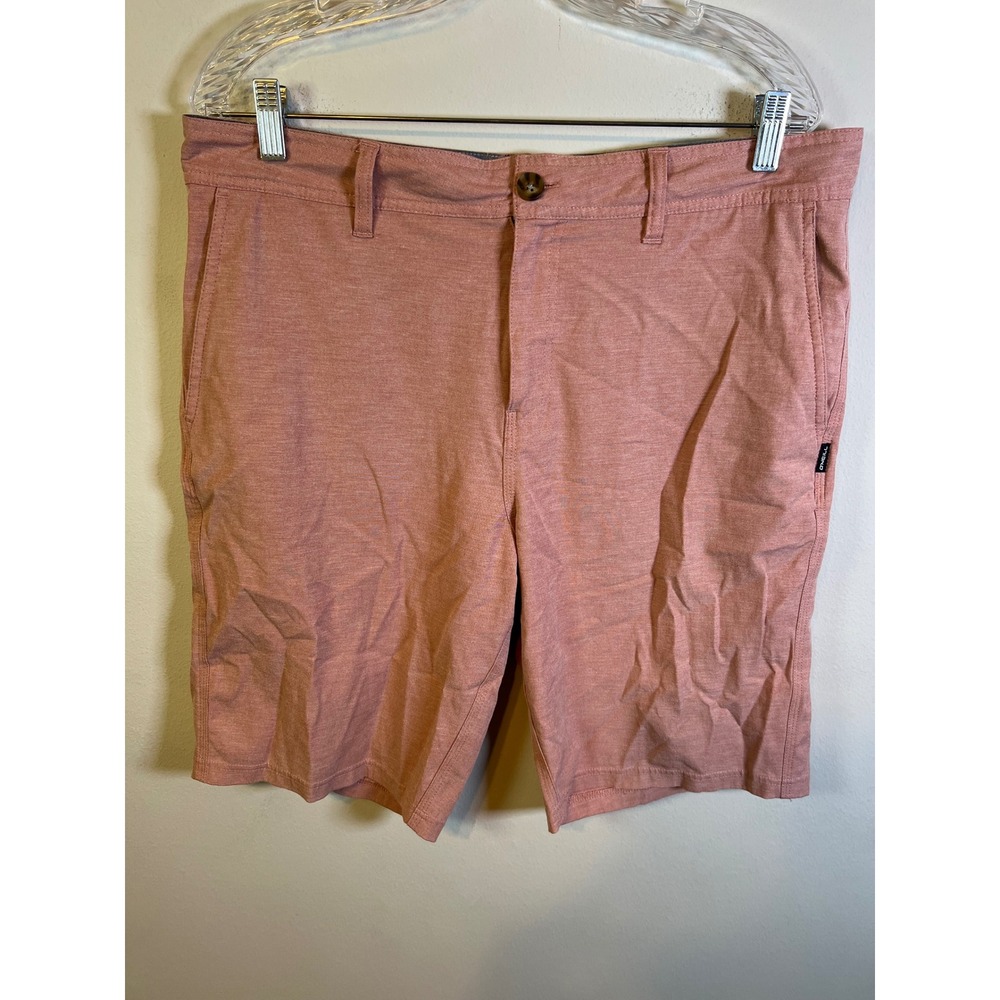 O'Neill Mens Hybrid Shorts Hyperfreak Stretch Pink Size 34